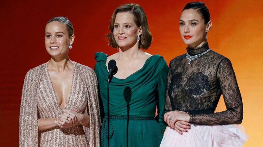 VIDEO: Hubo reunión de ¡HEROÍNAS! en los Óscar 2020 y dieron cátedra de feminismo