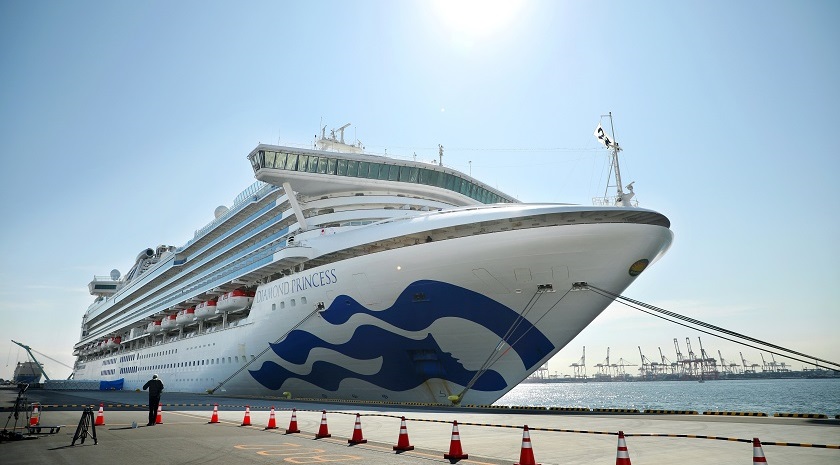 Hay 60 nuevos contagiados por coronavirus en el crucero amarrado en Yokohama