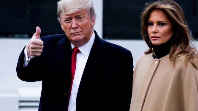 donald trump -melania trump