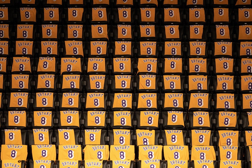 El templo del "inmortal" Kobe Bryant 2 homenaje kobe bryant 1