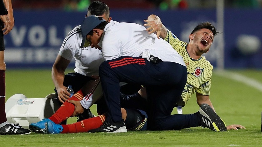 Lesión de ligamento cruzado y menisco sufrió Nico Benedetti en el Preolímpico 1 nico benedetti