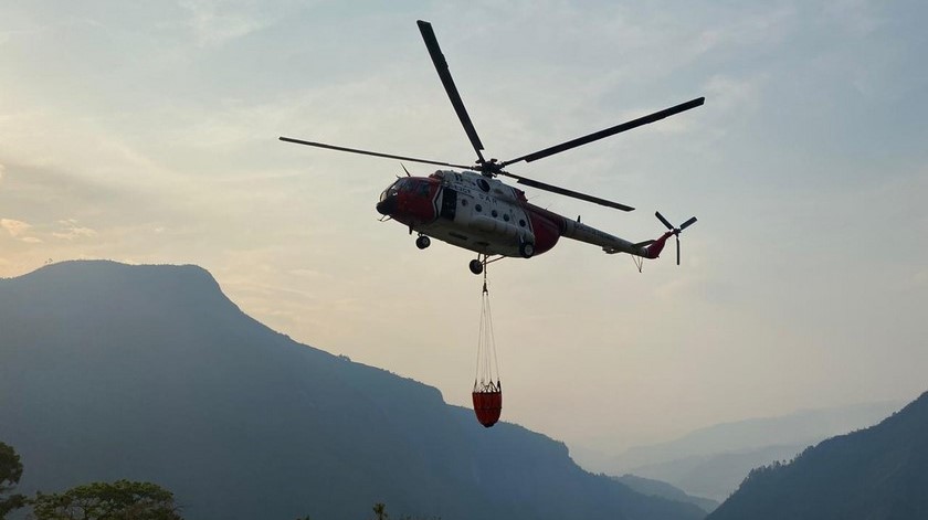 Video: Más de 150 hectáreas se han afectado por el incendio forestal en la Reserva Natural Guanaque en Macanal