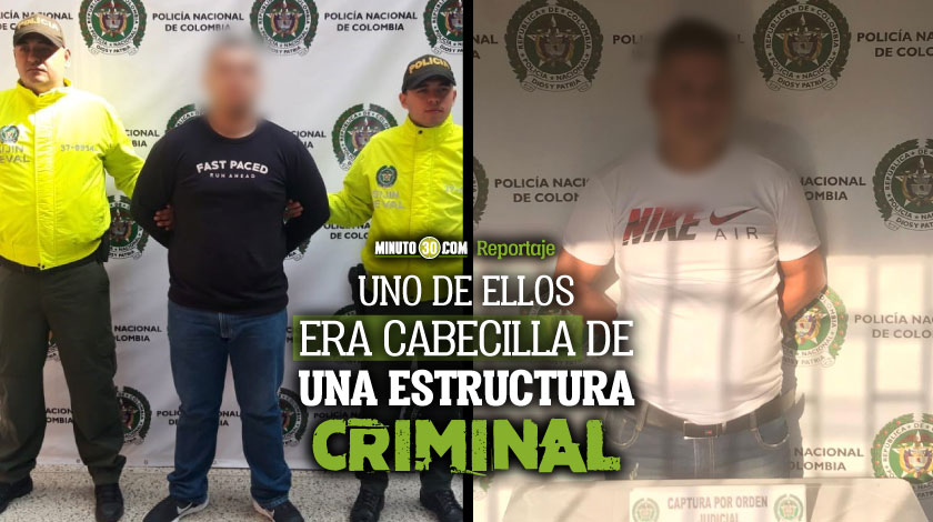 Autoridades capturaron a ‘El Pequeño’ y a ‘Crosty’, sujetos que delinquían al nororiente de Medellín y en La Milagrosa 1 Autoridades capturaron a El Pequeno y a Crosty sujetos que delinquian al nororiente de Medellin y en La Milagrosa