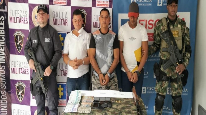 En fotos: Capturados alias “Juan 20”, “Pinto” y “El Médico” pertenecientes al Clan del Golfo en el departamento del Chocó