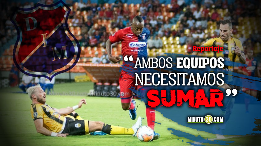 Juan Fernando Caicedo pronóstica “un partido muy abierto” entre Medellín y Millonarios