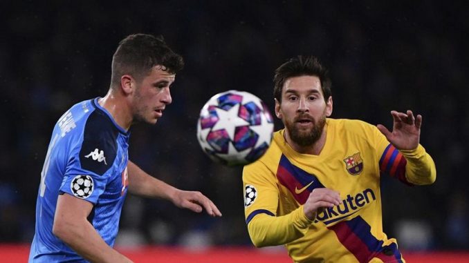Napoli Barcelona Champions
