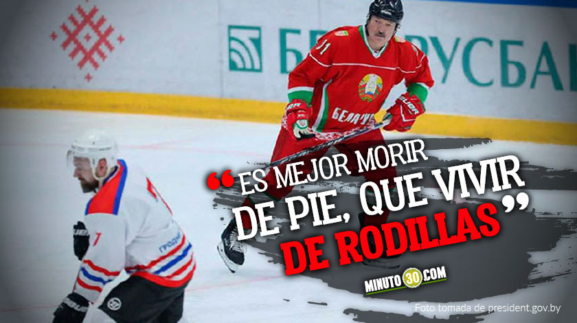 Video: Presidente de Bielorrusia desafía al coronavirus jugando hockey 1 Presidente de Bielorrusia desafia al coronavirus jugando hockey