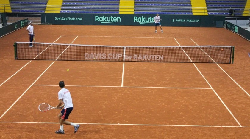 Se viene el partido de Copa Davis entre Colombia y Argentina 1 Tenis de campo Copa Davis