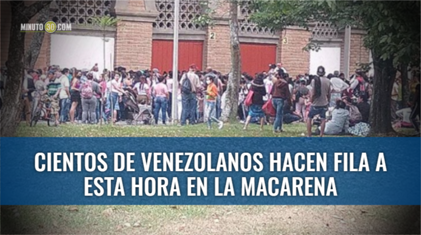 EN VIDEO: De la Alpujarra se fueron a hacer fila en La Macarena, por información falsa de entrega de alimentos