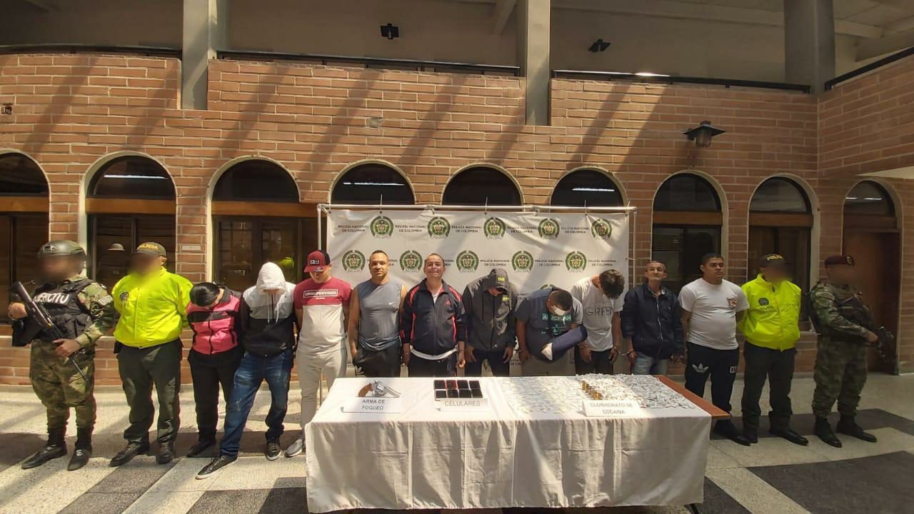 En foto: ¡Increíble! Desarticulan banda dedicada al hurto de motos en la que se encuentran miembros de la Policía 2 banda desarticulada medellin