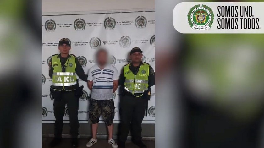 En video: ¡Qué vivo! Se había hurtado varios electrodomésticos en Las Palmas pero la Policía lo capturó en el barrio Palermo 1 captura hombre palermo
