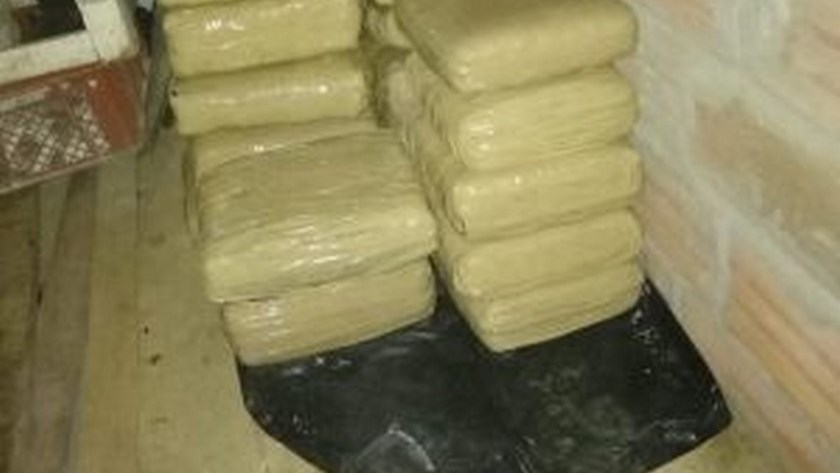 Lo pillaron con más de 100 kilos de marihuana en una casa de Bello 1 marihuana 27 03 20