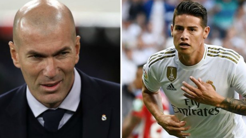Relación de James y Zidane empeoró y afirman que se debe a temas ¡PERSONALES!