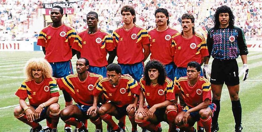 La camiseta de la Selección Colombia del 90 valorada entre  las 20 más icónicas de la historia