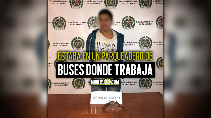 FOTOS: Con un revólver artesanal cargado cogieron a un joven de 20 años en el sector de Loreto 1 Arma de fuego artesanal incautada a un joven en Loreto12
