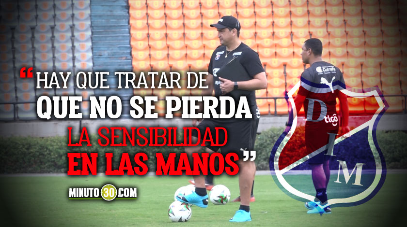 Bobadilla reveló cómo es el trabajo de los guardametas del DIM desde casa