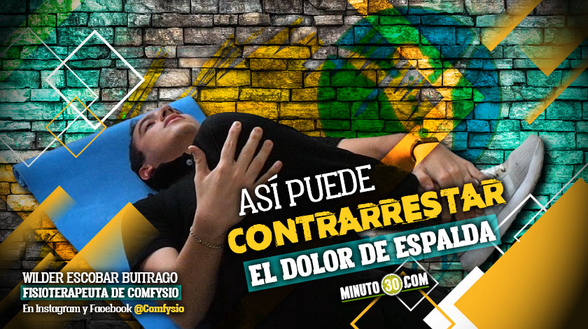 Video: Ejercicios para contrarrestar el dolor de columna, fáciles de realizar