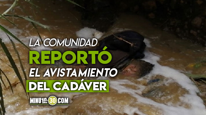 Encuentran cadaver de un hombre en canada de Villa Guadalupe
