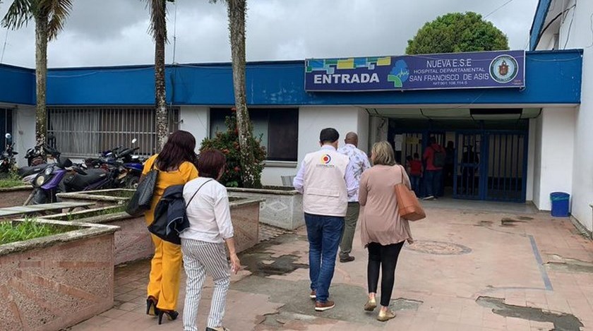 Tras presentarse cinco nuevos casos de coronavirus cierran temporalmente servicios del hospital de Quibdó