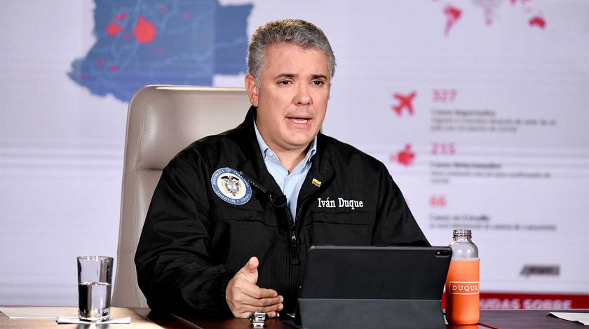 Presidente Iván Duque insta al país a recuperar productividad, protegiendo la salud y la vida