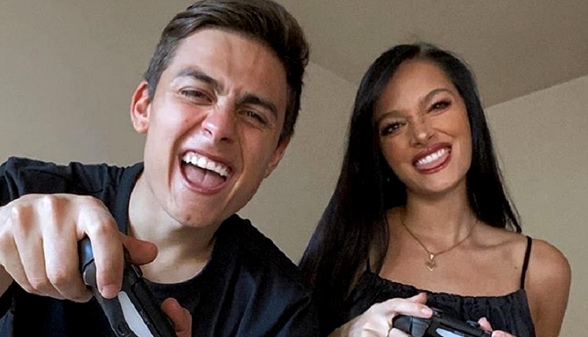 DYBALA JUNTO A SU NOVIA ORIANA