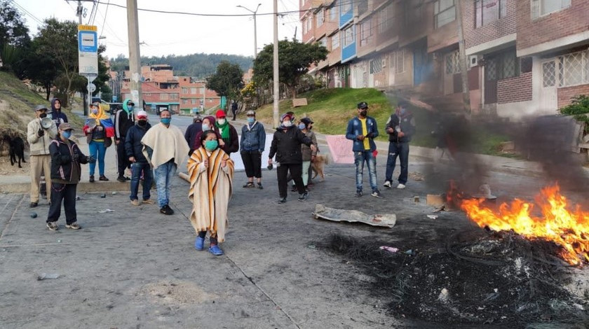 ¡Delicado! “No se entregarán ayudas bajo presión ni con protestas en las calles”, aseguró la Alcaldía de Bogotá