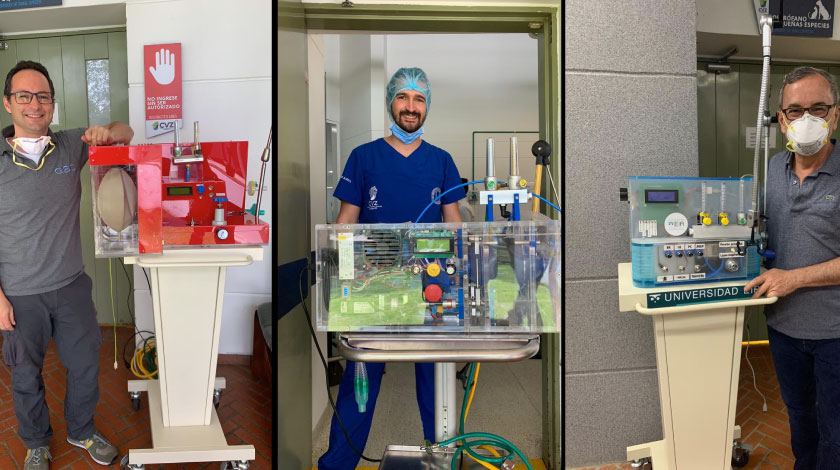 Este viernes se entregará el primer lote de 100 ventiladores mecánicos paisas para pacientes con Covid-19