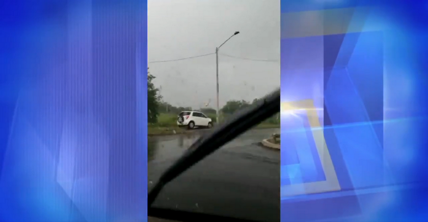 hombre violó cuarentena y se chocó