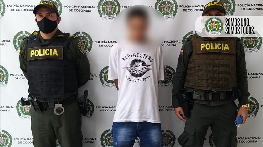 Pese a la ola de 'embolsados' en Bello, el municipio reporta importantes golpes a la delincuencia 3 captura bello 1