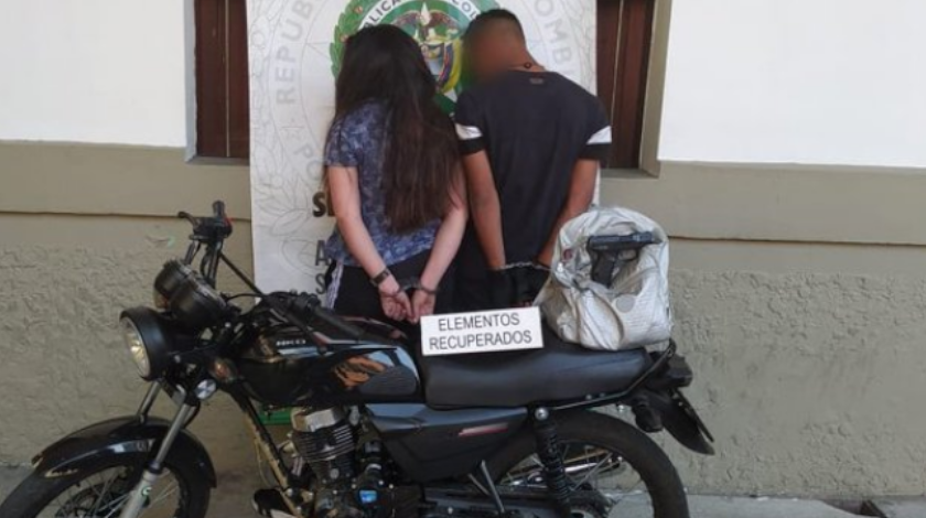 Con un arma de fogueo habrían cometido un atraco en el Centro de Medellín 1 ladrones