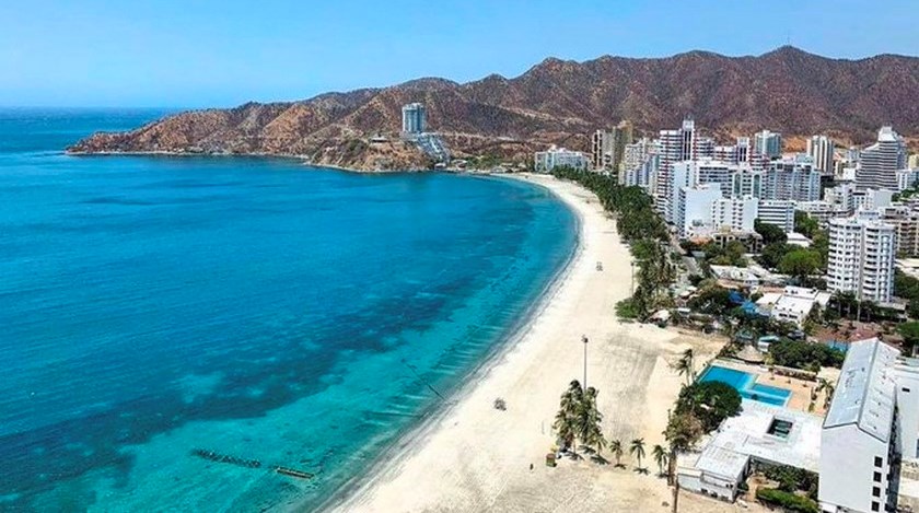 FOTOS: Las playas colombianas han vuelto a ser “las más lindas” por la cuarentena
