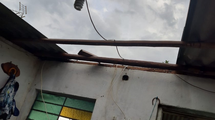 En fotos: Fuerte vendaval deja daños en decenas de casas y cultivos en el municipio de Vegachí, Antioquia