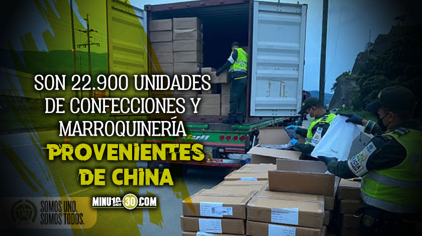 EN VIDEO: Incautaron más de 90 millones en mercancía ilegal que iba entrar a Medellín 1 Incautaron mas de 90 millones en mercancia ilegal que iba entrar a Medellin
