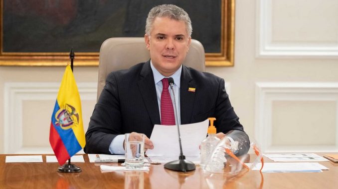 Presidente de Colombia Ivan Duque Marquez