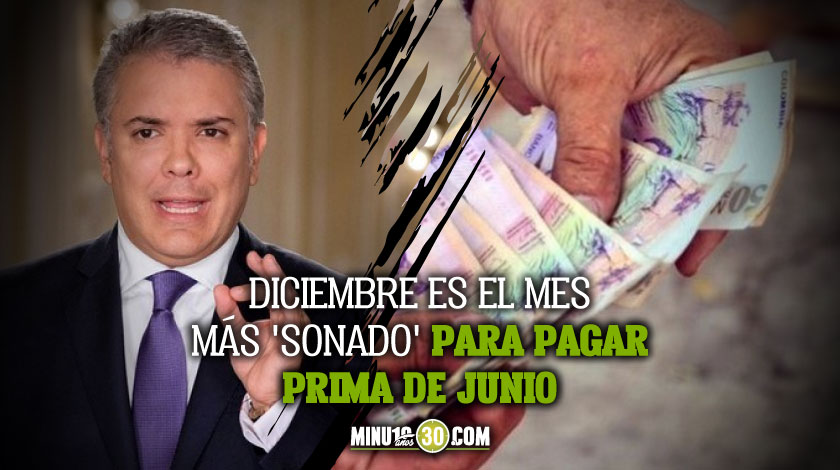 Duque aseguró que las empresas tienen que pagar la prima de mitad de año, pero no dijo en cuál mes del 2020