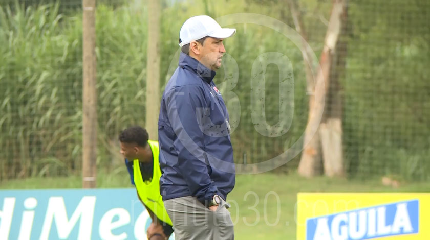 Aldo Bobadilla, entrenador de Independiente Medellín.