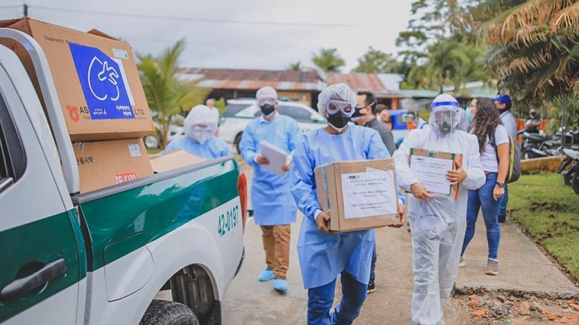 trabajadores de la salud