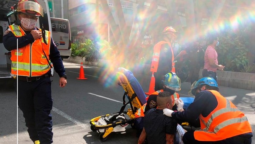 De no creer: Conductor se dio a la fuga luego de haber atropellado a un ciclista cerca al centro comercial Mayorca