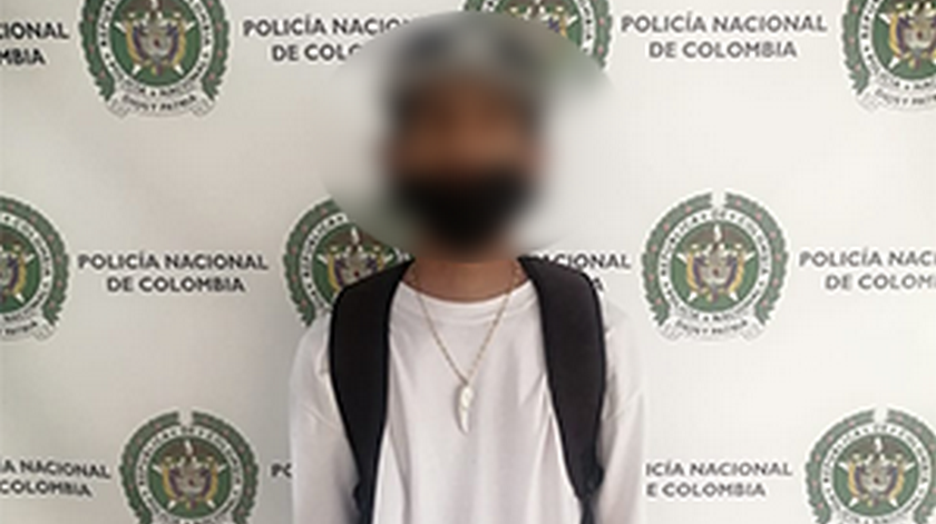 En foto: Capturado en el municipio de Envigado un hombre con orden judicial vigente por violencia familiar agravada 1 captura envigado 1