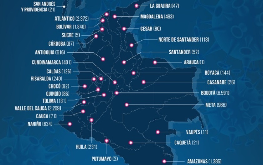 colombia coronavirus 22 mayo