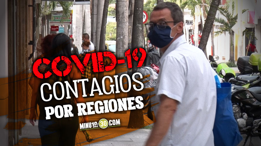 ASÍ ESTÁN REPARTIDOS CASOS CORONAVIRUS COLOMBIA