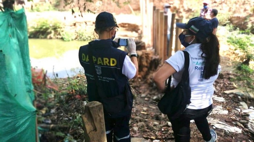 Sectores en alto riesgo por inundaciones serán intervenidos en el municipio de Caucasia