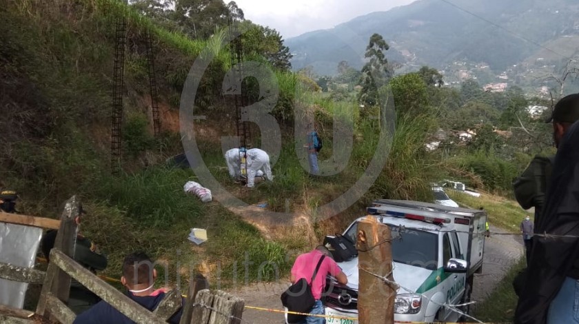 EN FOTOS Y VIDEO: ¡Doble homicidio! Hallaron dos cadáveres en zona rural de La Estrella 5 doble homicidio en la estrella 2