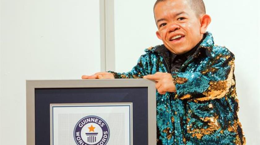 ¡Vuelve al Guinness Récord! Un colombiano es el hombre más bajo del mundo