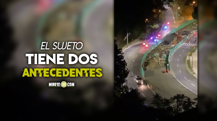 EN VIDEO: Quién es el sujeto de la persecución, que no ‘copió’ de pare y se llevó a dos Policías por delante 1 lo que se sabe del hombre de la persecucion