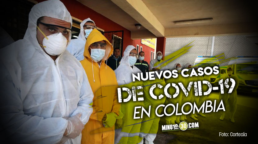 Nuevos casos de coronavirus en Colombia