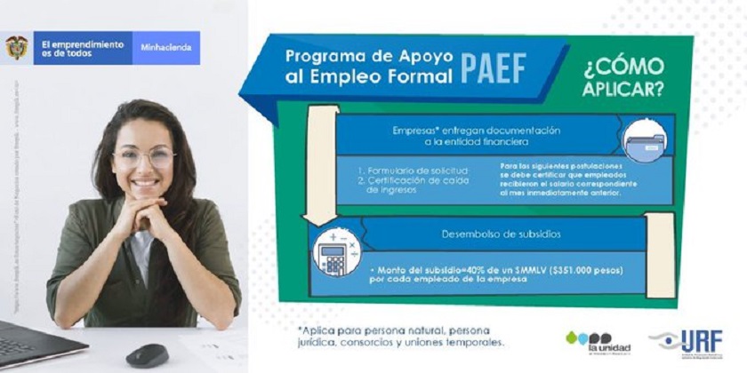 Desde este viernes su empresa puede aplicar al Subsidio a la Nómina