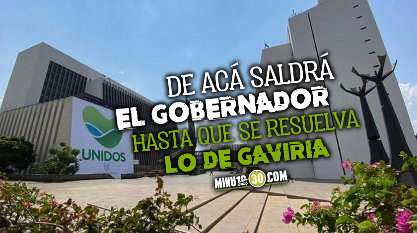 Antioquia le envió al presidente las tres opciones para reemplazar a Aníbal Gaviria