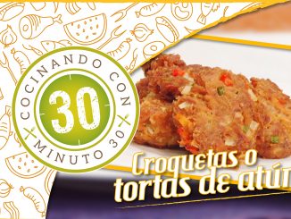 EN VIDEO: Croquetas o tortas de Atún 1 CROQUETAS O TORTAS DE ATUN Mesa de trabajo 1