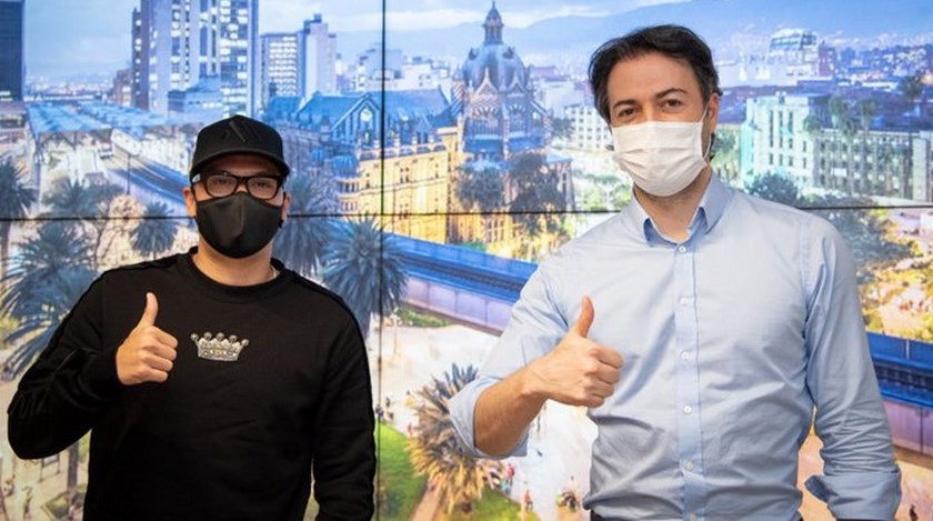 “Arrancó de cero y hoy es ejemplo”, Alcalde de Medellín elogió a Juan Fernando Quintero